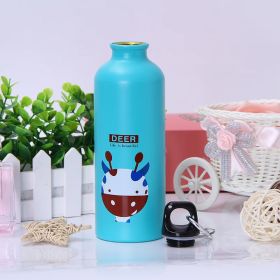 Bolttle Lovely Animals Creative Gift Outdoor Portable Sports Cycling Camping Hiking Bicycle School Kids Water Bottle (capacity: 500ml)