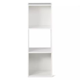 11" 3 Cube Organizer Shelf (Color: White)